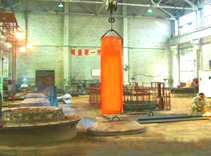 Power forging hammer heat treatment workshop