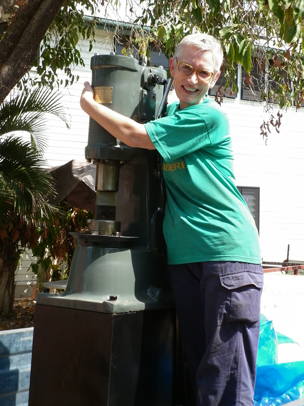Anyang C41-15kg air powered forging hammers in Australia
