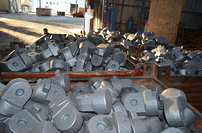 Die forging parts forged by hydraulic forging hammer