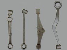 Control Arm forged by close die forging hammer