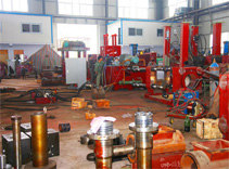 iron cast briquetting machine assembly workshop