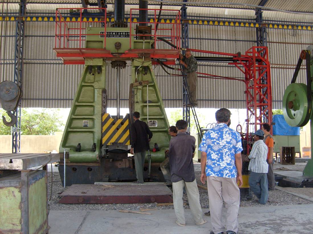 C86-75kj(3t) Hydraulic die forging hammer in India