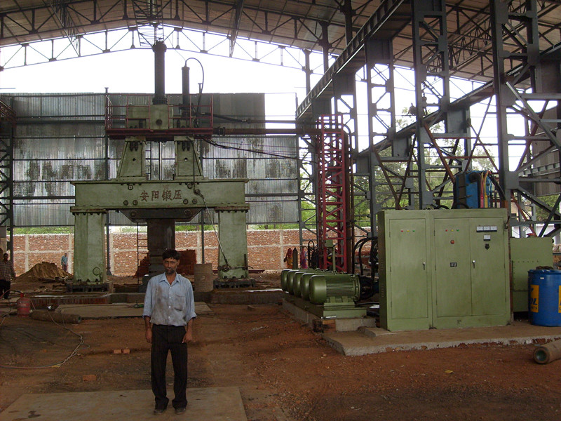 6 ton Bridge type hydraulic open die forging hammer in India