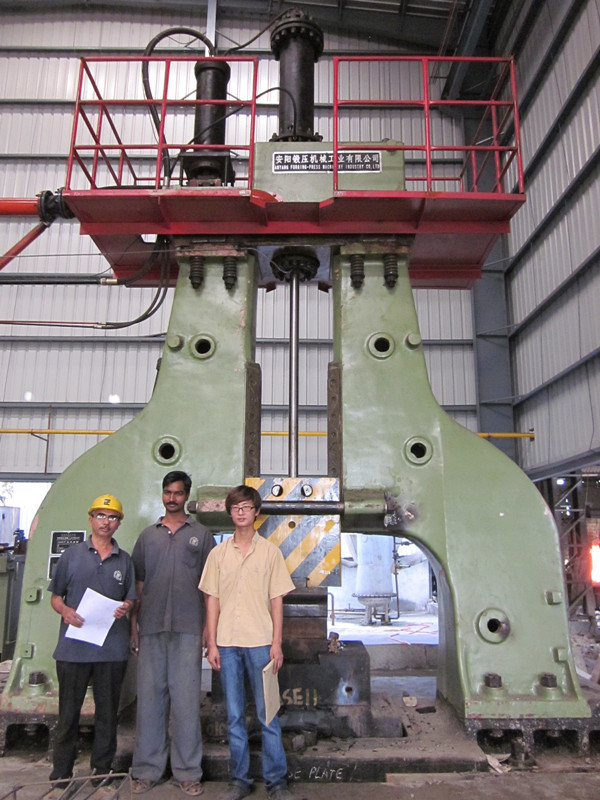 2 ton elctro hydraulic open die forging hammer in  India