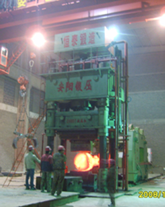1600 ton Hydraulic open die forging press