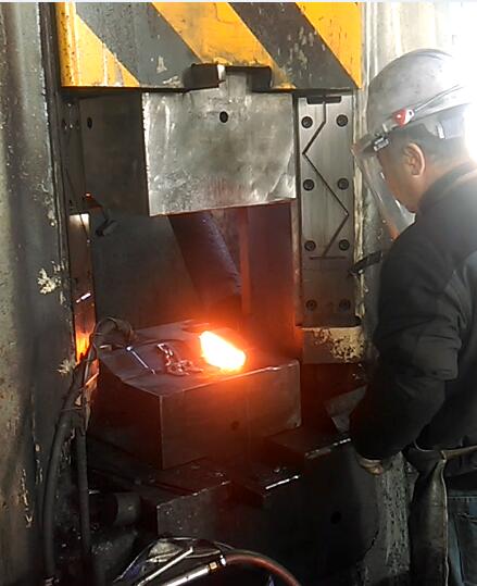 31.5KJ CNC Hydrualic forging hammer exported to Korea