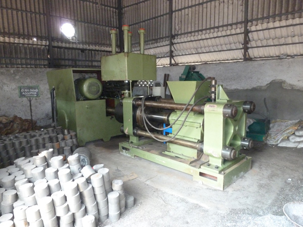 Y83-160 briquette machine recycle cast iron chips in India