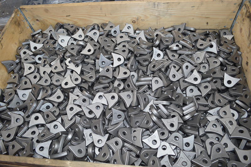 Close die forging parts forged by hydraulic die forging hammer