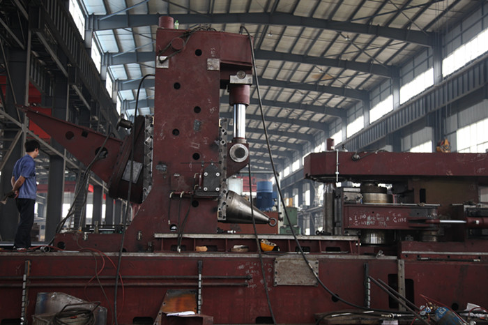 D53K-3000 CNC ring rolling mill assembly